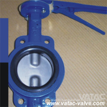 High Performance Wafer Grooved Butterfly Valve EPDM Lining